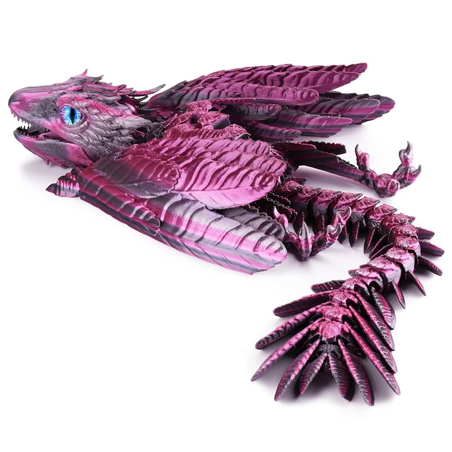 Amazon.com: Guwewu Feathered Wyvern Dragon, 3D Printed
